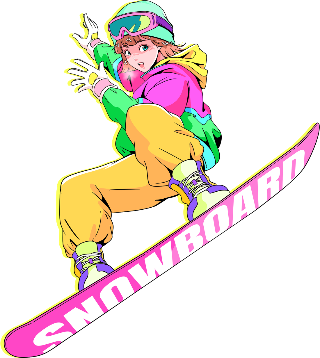 PURE SKI 吉祥物